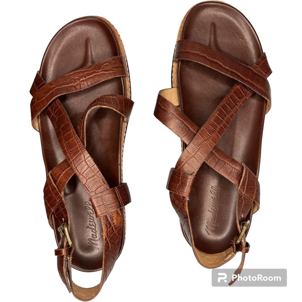 Madewell CrissCross Lugsole Sandal